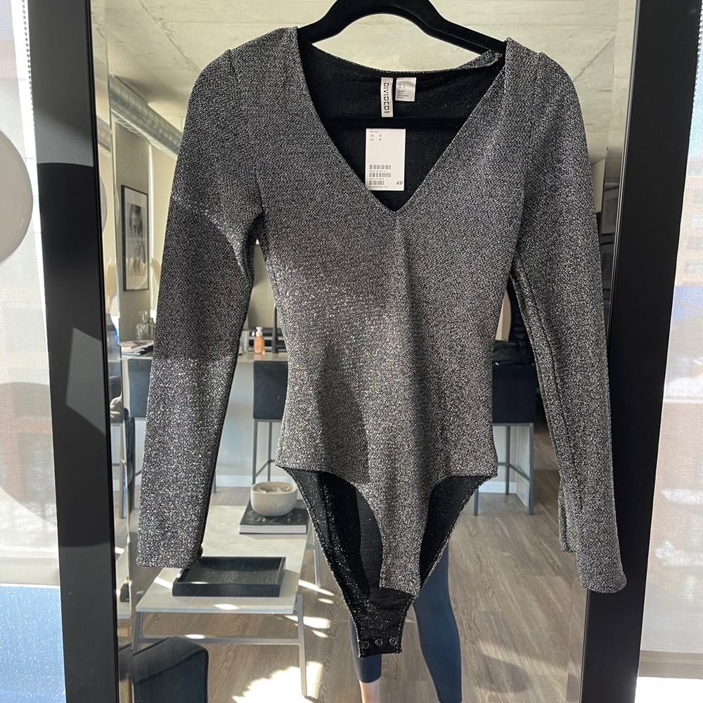 NWT black bodysuit